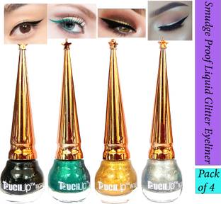 touchup Smudge Proof Liquid Gel Eyeliner set of 4, 20 ml