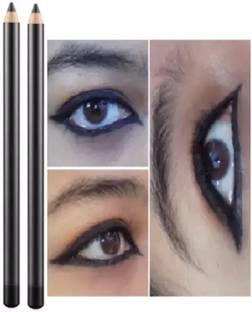 Latixmat SMOOTH FINISH BLACK COLOR EYE BRIGHTENING WATER PROOF PENCIL KAJAL 4 g