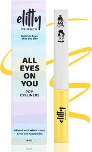 Elitty Honeycomb | Waterproof Liquid Eyeliner | Matte Finish | Lasts Upto 12 Hours 4 ml