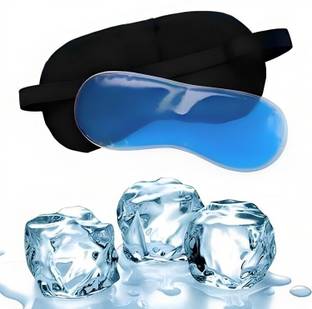 Etezaxist Eye Mask with Gel | Sleeping mask with Cooling Gel Pack | Eye Gel Mask
