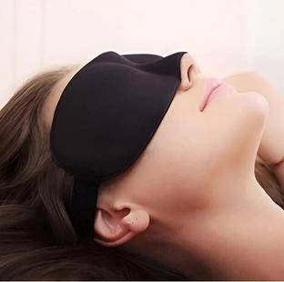 Shree GRB ADJUSTABLE TO FIT ALL HEAD SIZE SMOOTH EYE MASK, Sleep Mask and Blind Fold O6