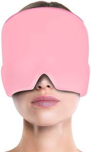 HASTHIP Migraine Relief Cap Cool Gel Ice Bag Headache Relief Ice Wrap Sleeping Eye Mask