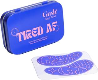 Gush Beauty Tired AF Under Eye Patches - 100% Medical Grade Silicone Patches