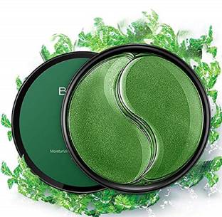 PRISHU Under Eye Patches for Dark Circles with AloeVera Pack of 60 Eye Cooling Gel Pads