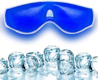 ExpressHub Cooling Gel Relaxing Eye Mask for Dark Circles, Dry Eyes, Cooling Eyes, Pain Relief, Redness, Eye Patches, Sleeping Cool Pad Suitable for All Family Members (Made In India)
