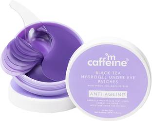 mCaffeine Black Tea Complex Hydrogel Under Eye Patches with Vegan Collagen Peptide