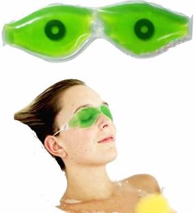 ADJD Aloe Vera Cool Gel Eye Mask Summer Ice Cooling Sleeping Mask for Eye Patches Remove Dark Circles Cool Eyes Patch Pads Eye Care