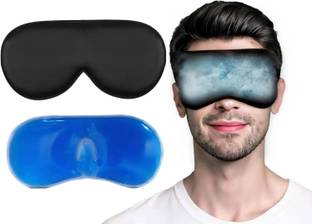NIHILANO Reusable Cooling Gel Eye Mask for Puffy Eyes, Dark Circles & Stress