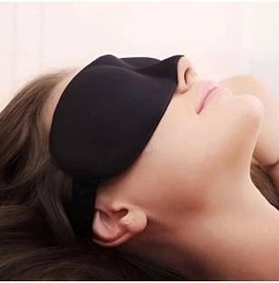 Shree GRB ADJUSTABLE TO FIT ALL HEAD SIZE SMOOTH EYE MASK, Sleep Mask and Blind Fold O5