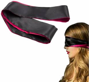 krurotza Soft Silk Satin Ribbon Sleeping Eye Mask