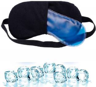 eyurva sleeping eye mask with cooling gel for men & women | night deep sleep