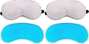 JK ENTERPRISE Eye Mask For Dry Eye,Puffy Eye, Dry Eye And Eye Fatigue (2pc White)
