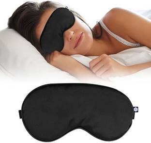 Maanisha Enterprises Eye Mask For Traveling, Sleeping With Blind Fold For Smooth & Comfortable Sleep