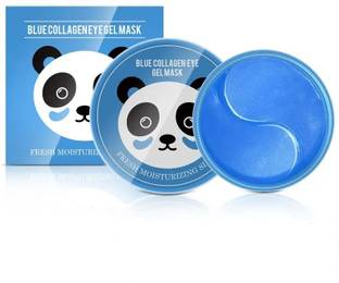 THR3E STROKES Naturals Under Eye Patches for Dark Circles Anti Aging Retinol Collagen Eye Mask