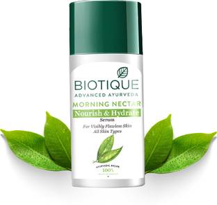 BIOTIQUE Bio Morning Nectar visibly flawless serum