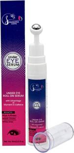 Saundrik Under Eye Roll-On Serum for Dark Circles, Wrinkles & Puffy Eyes, Anti-Wrinkle