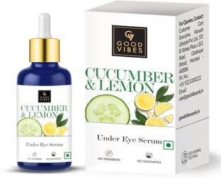 GOOD VIBES Under Eye Serum - Cucumber and Lemon (30 ml)