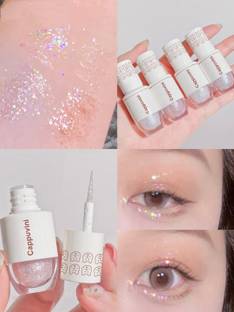 Cappuvini Starry Liquid Eyeshadow & Highlighter | 6 Rose Shades | Metallic Shimmer Glow 4 g