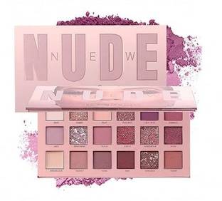 rezmay Beauty 18 Color Matte + Shimmer Nude EyeShadow Eye Shadow Palette-N 18 g