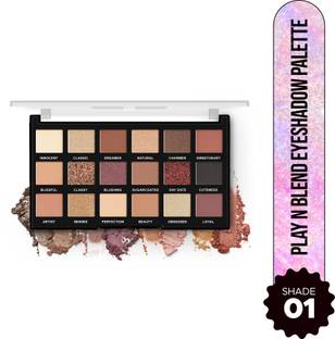 Hilary Rhoda Play n Blend Eyeshadow Palette | Matte & Shimmer Finish | Super-fine Particles | 20 g