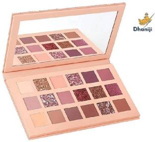 Dhaniji Multi Shades 18 Colours NUDE EDITION Eyeshadow Palette 18 g (Multicolour) 18 g