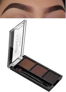 Herrlich Professional 3 Shades Eyebrow Palette | Waterproof Eyebrow Filler with Brush 7.2 g