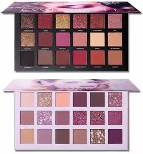 Earthcon nude Eyeshadow Palette& Rose Gold Eyeshadow Palette Pack of 2 36 g