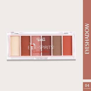 Glam21 Eye Spirits Eye Shadow Palette 4 Highly Pigmented Shades Matte & Shimmer Finish 18 g