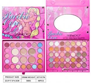 DILANCI KEVIN & COCO Barbie Core 61 Colors Face Palette Makeup Kit 650 g