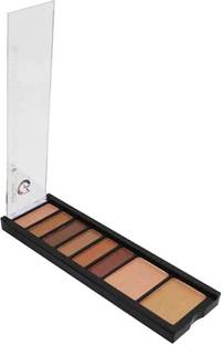 INDIANA HUDA PRO Series,Matte Finish,Easy Blendable 8In1 Eyeshadow Highlighter Palette 12 g