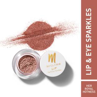 MyGlamm LIT LIP & EYE SPARKLES - HER ROYAL HOTNESS 1.1 g