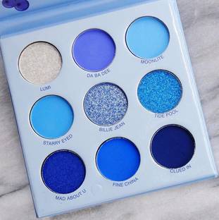 Luipui BLUE EYESHADOW 9 PALETTE PACK OF 1 9 g