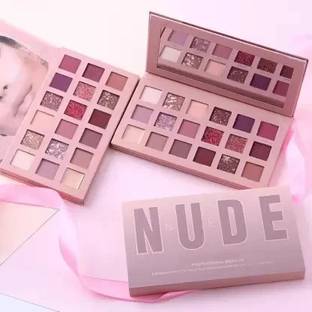 Quitzel Nude Edition Eyeshadow 18 Color , Shimmer& Matte Shade for Eye Makeup 18 ml