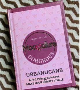 URBANUCANBE Mocallure 6 fold all in one EYE SHADOW palette 400 g