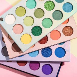Beauty Glazed Beauty Matte + Shimmer + Glitter 63 Colour Board EyeShadow Eye Shadow Palette -K 60 g