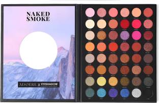 Adoere Naked Smoke 48 Colors Vibrant, Artistry & Professional Eyeshadow Palette Shimmer 57.6 g