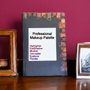 Gleam Soul All in One Makeup Palette Book with Eyeshadow, Blusher 300 ml