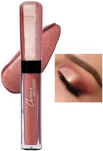 tanvi27 Chrome Liquid Metallic Rose Gold Eyeshadow Get Glitter Glow 7 ml