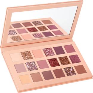 rezmay Beauty 18 Color Matte + Shimmer Nude EyeShadow Eye Shadow Palette-J 18 g