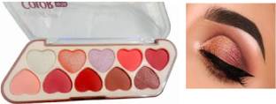 Luipui unique eye shadow in matte and shimmer 10 g