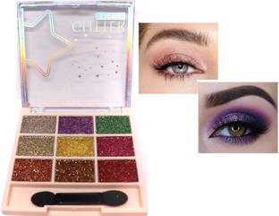 Arcanuy New highly sparkle makeup glitter eyeshadow palette 10 g