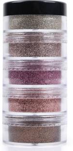 VOZWA 5 in 1 Tower Sparkle Loose Glitter Eyeshadow - Eye Makeup 20 g