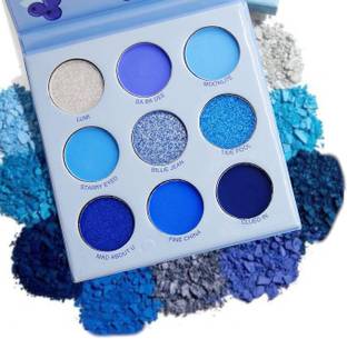 Luipui blue color multi shade eyeshadow 9 g