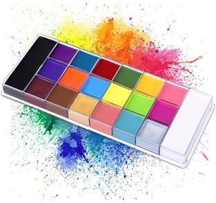 Cosluxe UCANBE Athena Face Body Paint Oil Party Artist Fancy Makeup Painting Palette 168 g