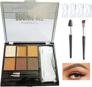 WECHARMERZ 10 Matte Eyeshadow Palette, Brown, Smoky, Multicolour Shades 14.3 g