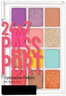 muphin trading company 24/7 Passport Eyeshadow Palette-Long-Lasting for Eyes (Grand Arrival - Party) 0.2 g