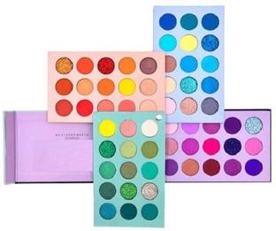 Beauty Glazed Beauty Matte + Shimmer + Glitter 63 Colour Board EyeShadow Eye Shadow Palette -G 60 g