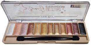 Classyhuda Professional 12-shade eyeshadow palette features dazzling colours 44 g