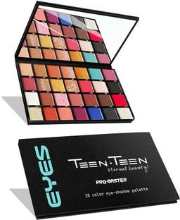 Teen Teen Pro Master 28 Color Eyeshadow Palette, Bold &Versatile,Ultimate Color Collection 54 g