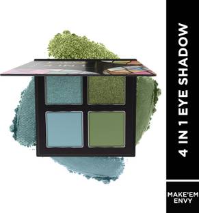 FACES CANADA 4 IN 1 Eyeshadow Palette| Vitamin E| Shimmer| Satin Matte Finish| 4.8 g